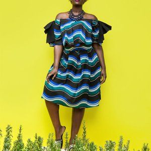 NWT Eloquii Fancy Top & Skirt Set